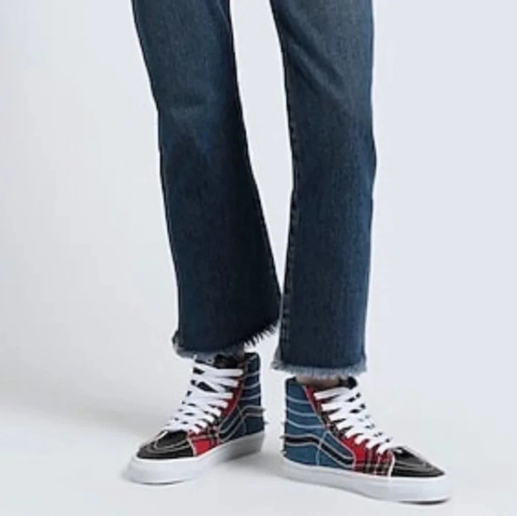 Vans SK8-HI Tartan Daze Multi Plaid Spike Sneakers Men's Size 7.5 Women's Size 9 - Picture 1 of 13